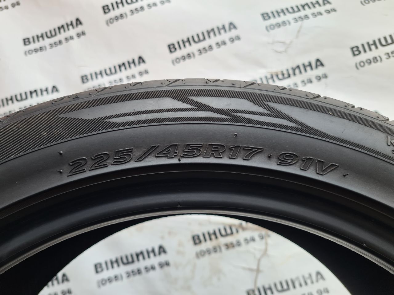 Шини 225/45 R 17 Hankook Ventus Prime 2. Літо пара. Колеса склад.