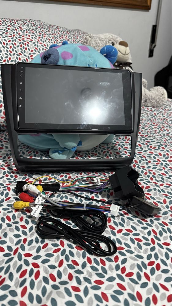 Radio multimidia com moldura bmw serie 1