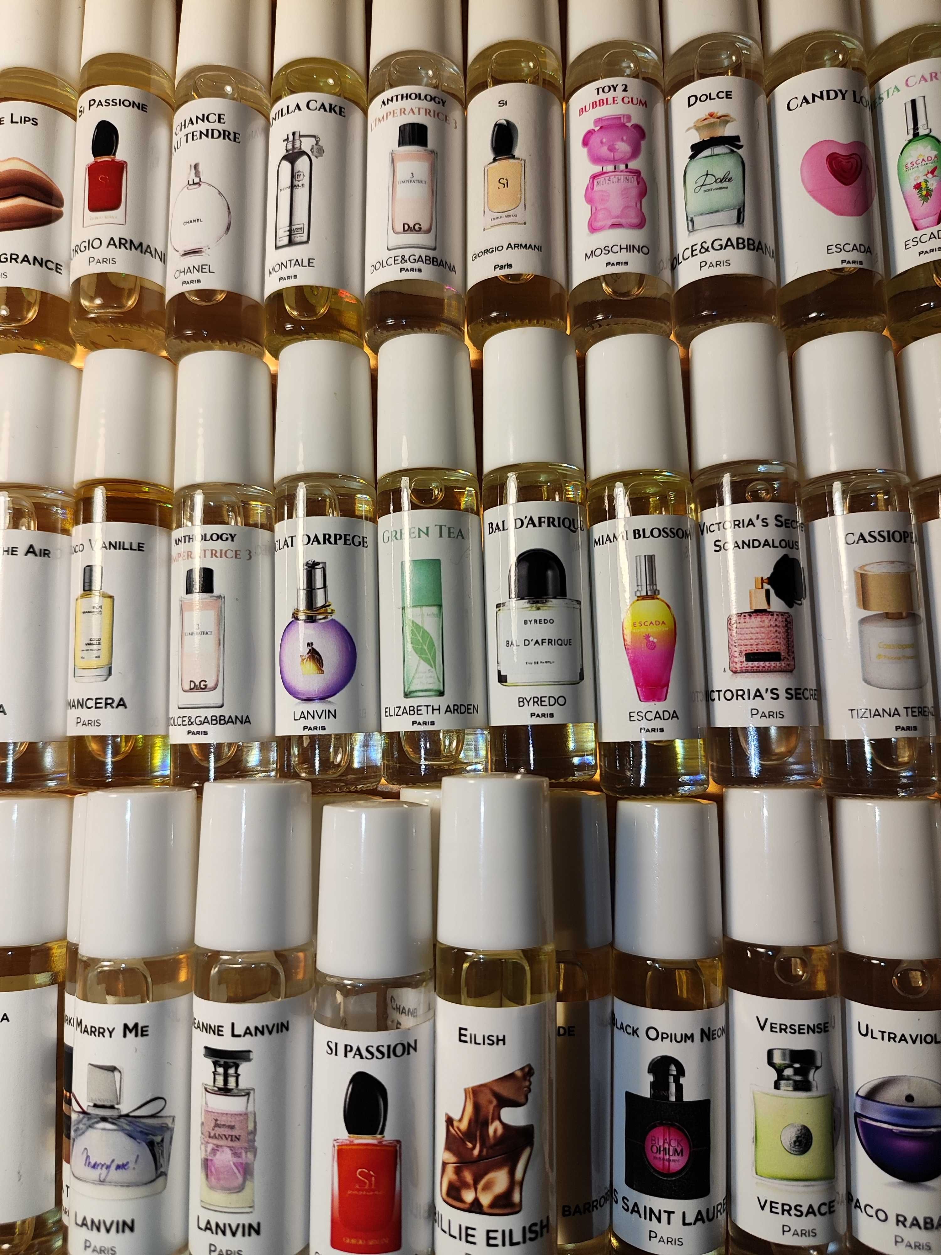 ОПТОВІ ЦІНИ !!! Масляні парфуми Роликові 10 мл Швейцарія