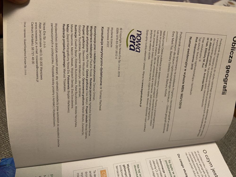 Oblicze geografii klasa 1 zakres podstawowy podręcznik i karty pracy