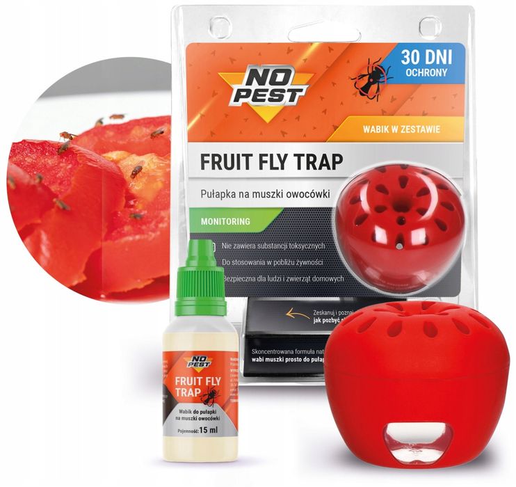 Pułapka na muszki owocówki FRUIT FLY