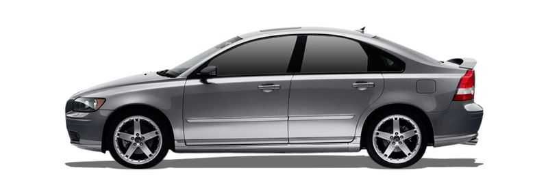 Bagażnik dachowy Volvo S40 Sedan 2004 do 2012 bazowy relingi belki