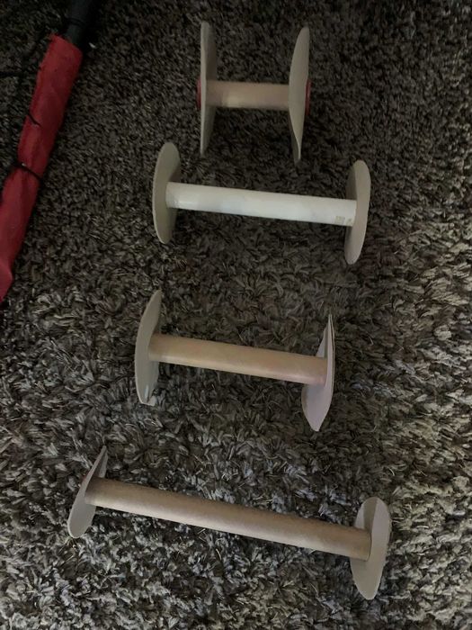 cewki tekturowe z kołem