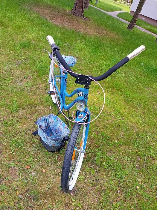 NOWY damski rower miejski cruiser LEADER PALM BEACH, koła 26",rama 17"