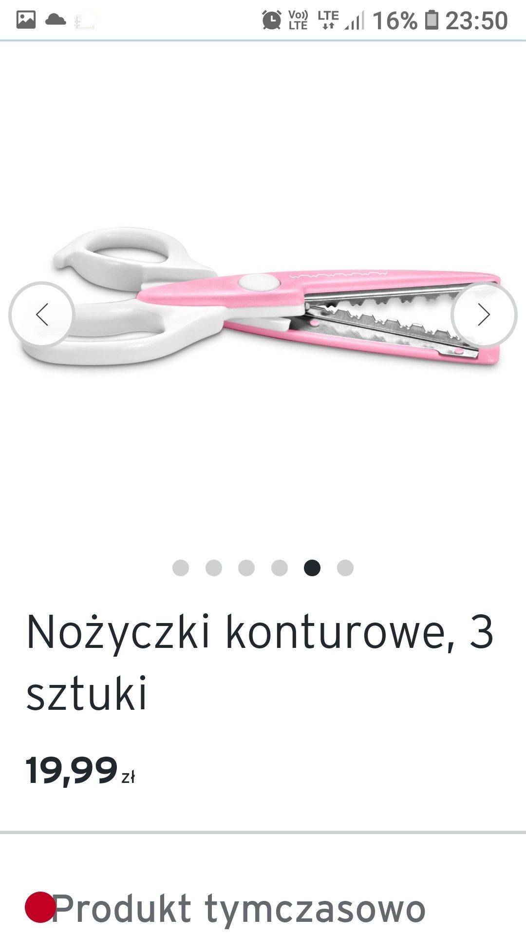 Nożyczki konturowe 12 szt Nowe TCHIBO POLECAM