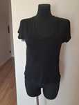 Massimo Dutti czarna koszulka damska XS