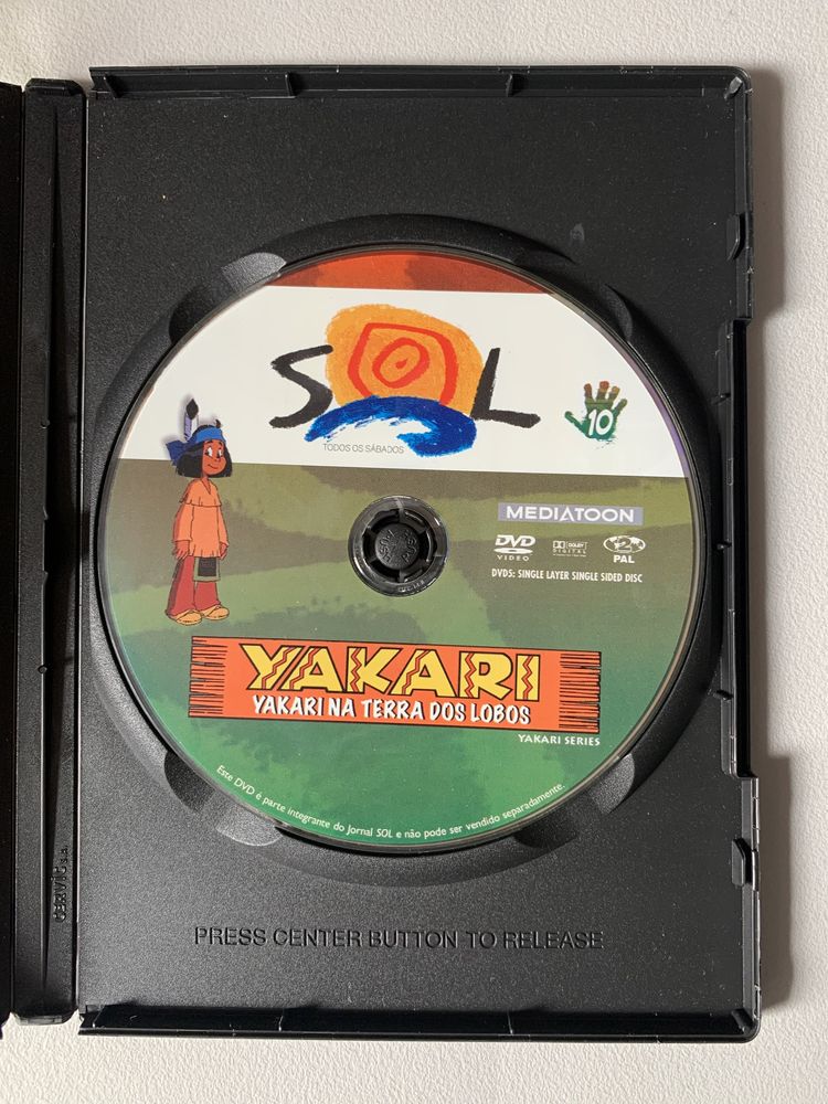 [DVD] Yakari na Terra dos Lobos