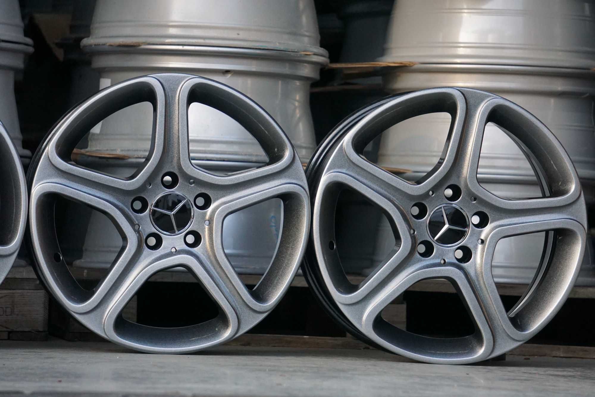 Alufelgi oryginal Mercedes 5x112 7,5Jx17 et52 cb66,6 grafitowe