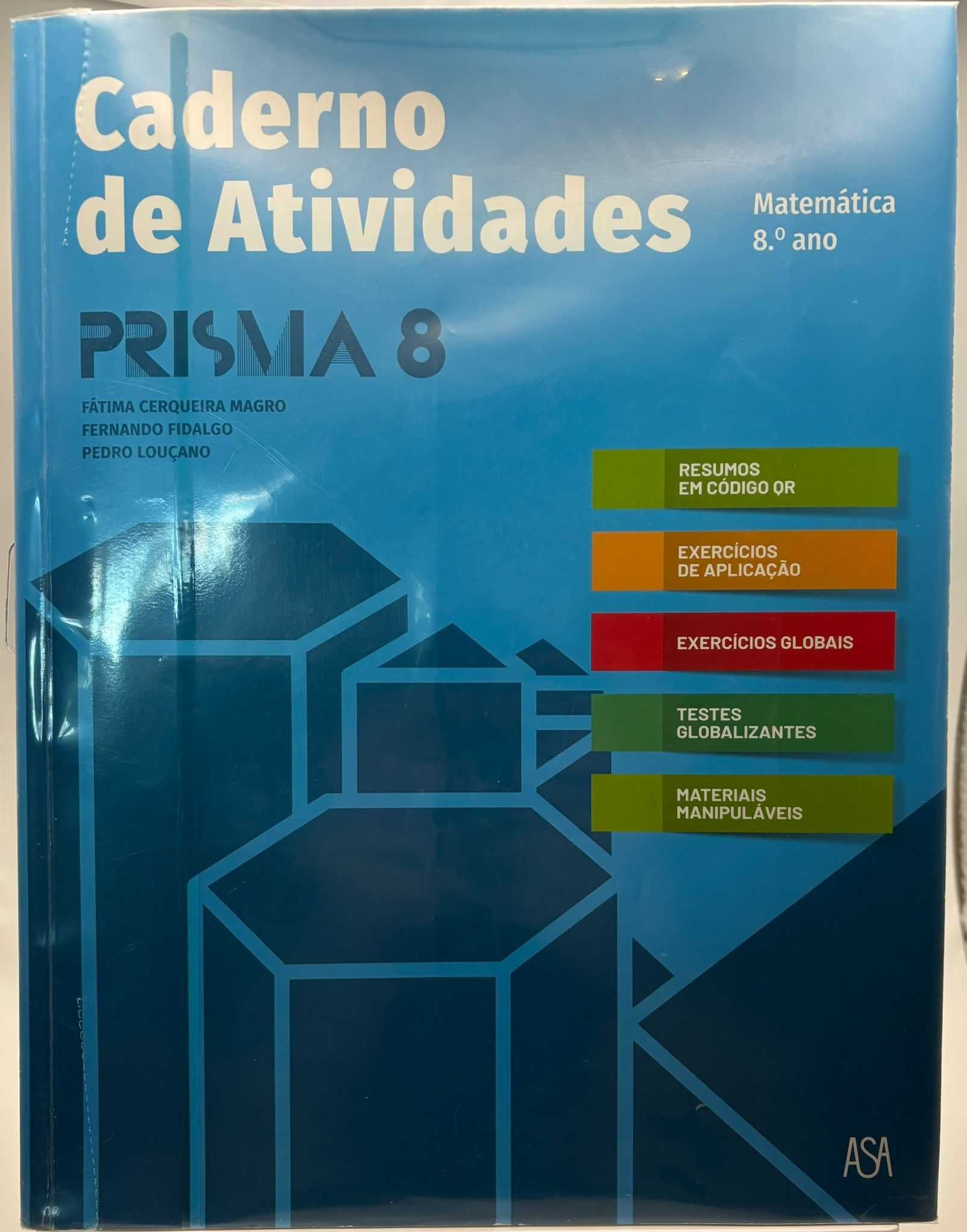 Prisma 8 – Caderno de Atividades | Matemática - 8.º Ano