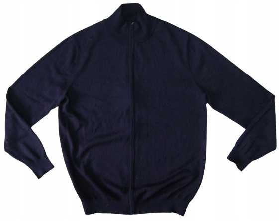 DRESSMANN 2XL sweter męski jak nowy merino wełna 10F60