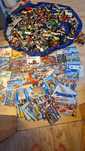 Lego mix 15 kg ponad 100 figurek barman city spiderman minecraft