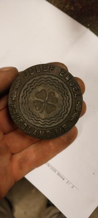 Dekiel dzwonek rower zabytkowy przedwojenny stary dzwonek