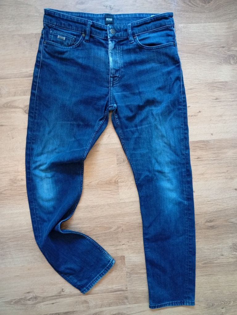 Hugo Boss oryginalne stretch slim jeans męskie w stanie bardzo dobrym