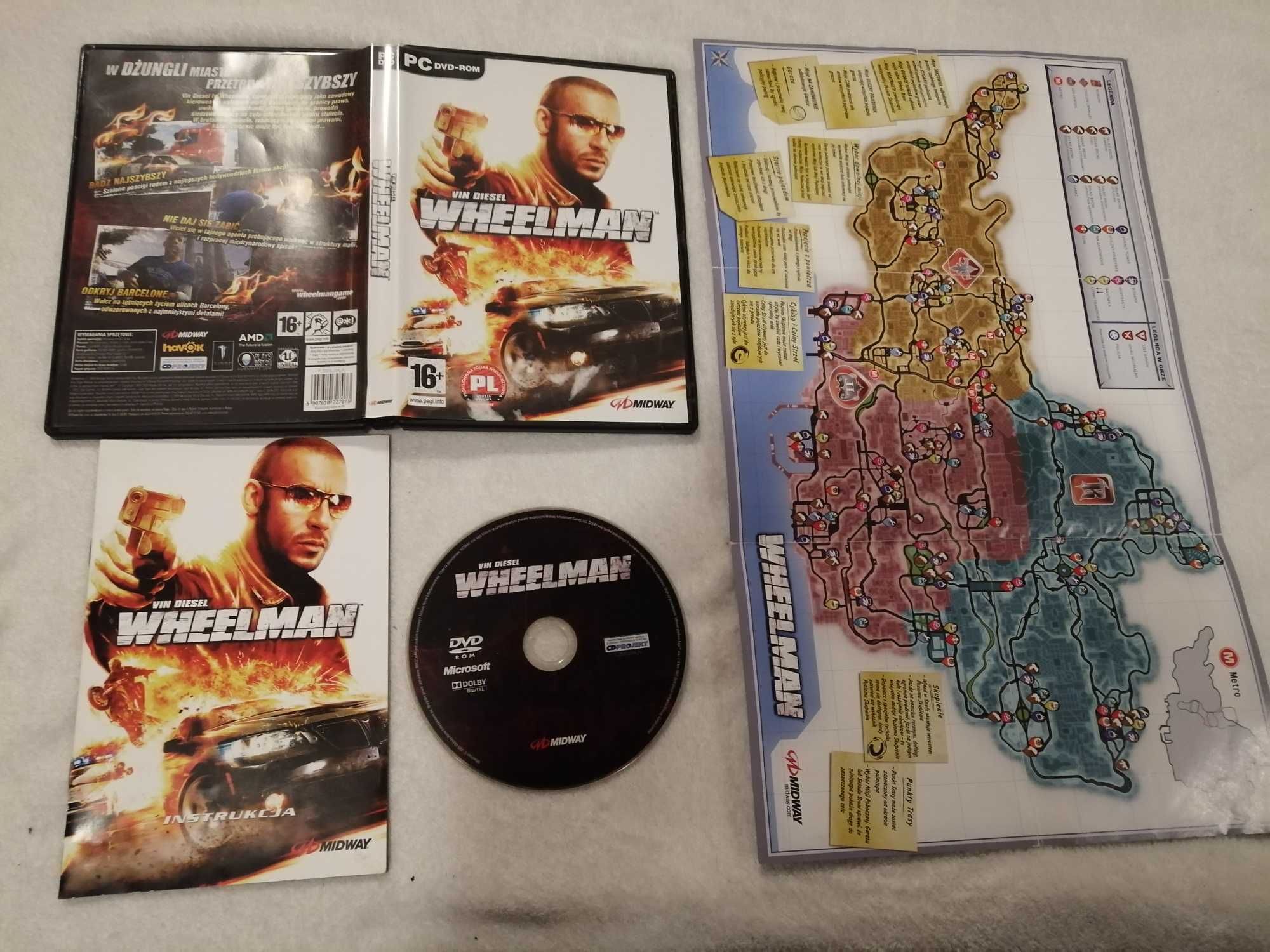 Wheelman Gra PC PL Vin Diesel