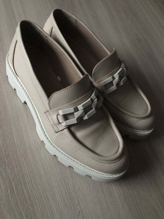 Mokasyny skórzane Badura