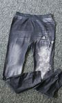 Fajne szare legginsy