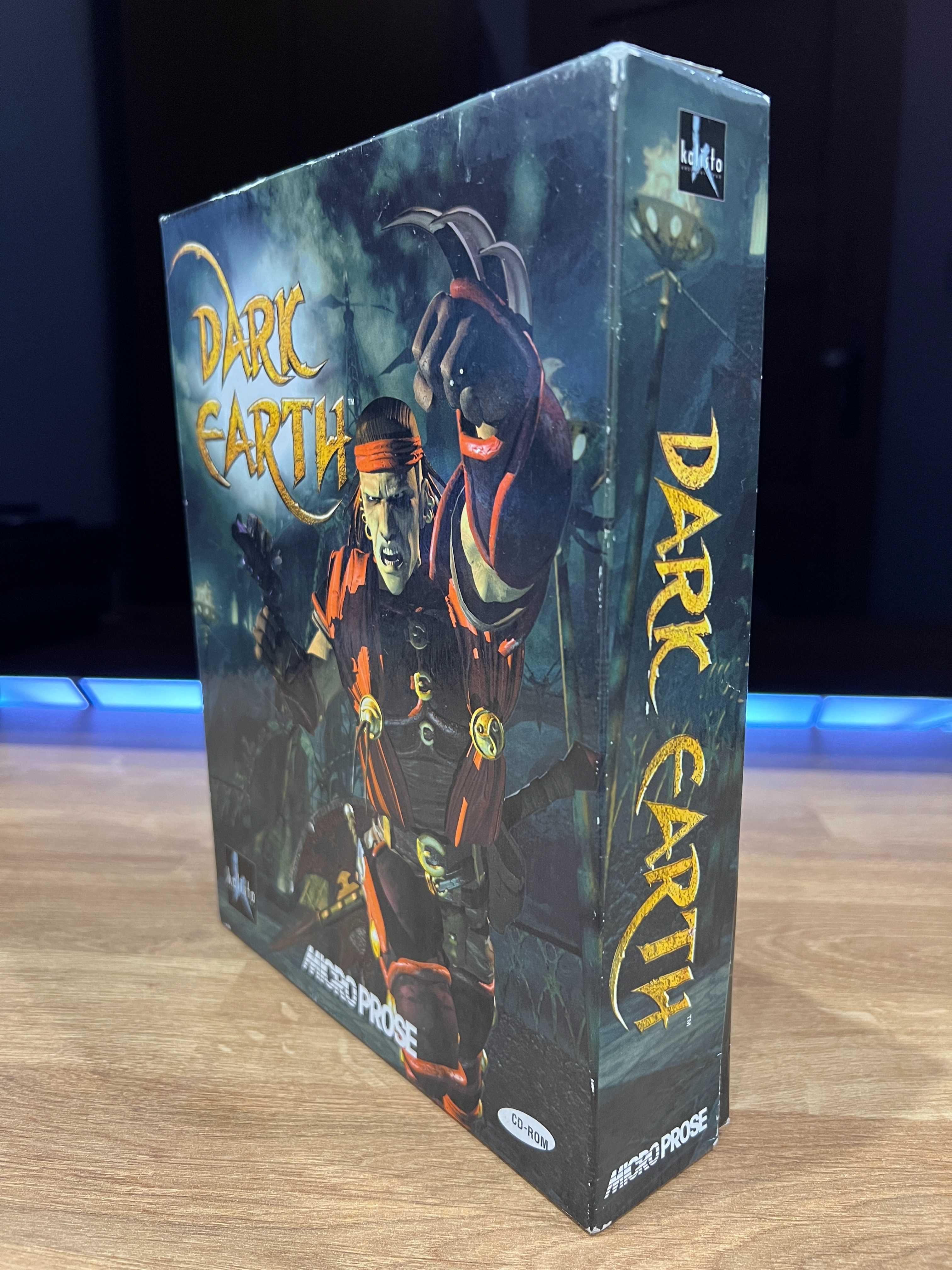 Dark Earth gra (PC EN 1997) BIG BOX premierowe kompletne wydanie