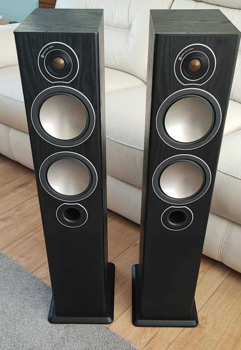 Kolumny głośnikowe Monitor Audio Bronze 5 z maskownicami 100% sprawne!