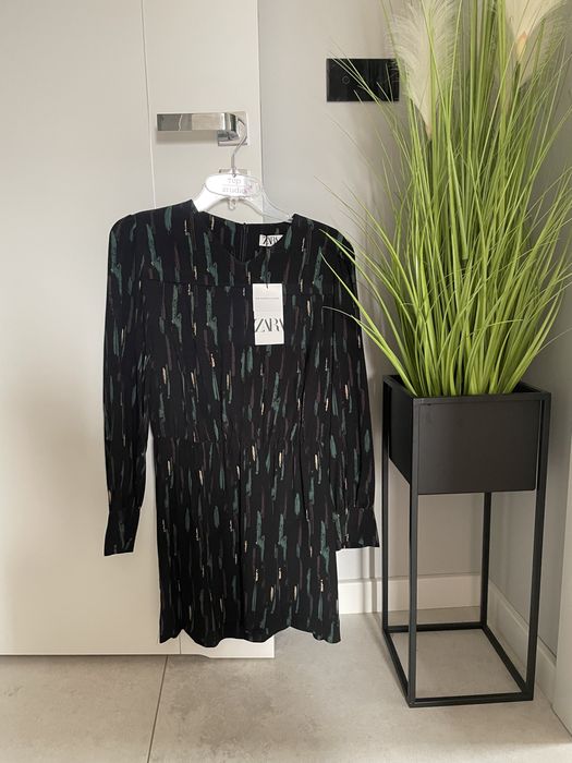 Nowa piękna sukienka tunika ZARA idealna na wiosnę