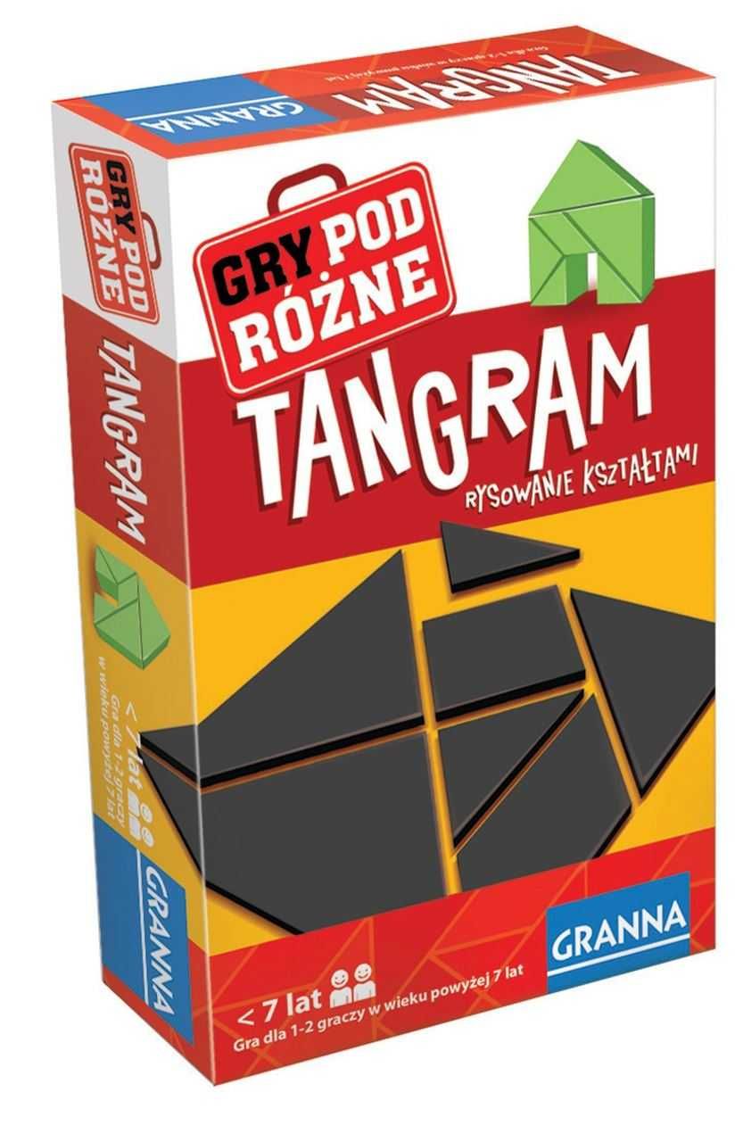 TANGRAM układanka gra edukacyjna CIEKAWA Granna