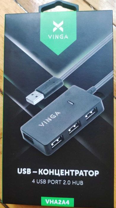 USB-HUB (концентратор), 4 usb порта