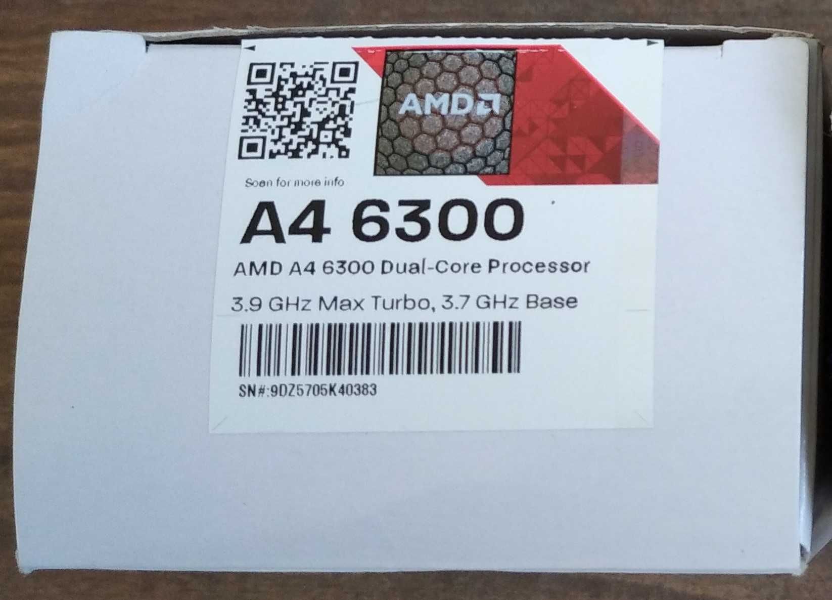 Процессор AMD A4 6300 sFM2