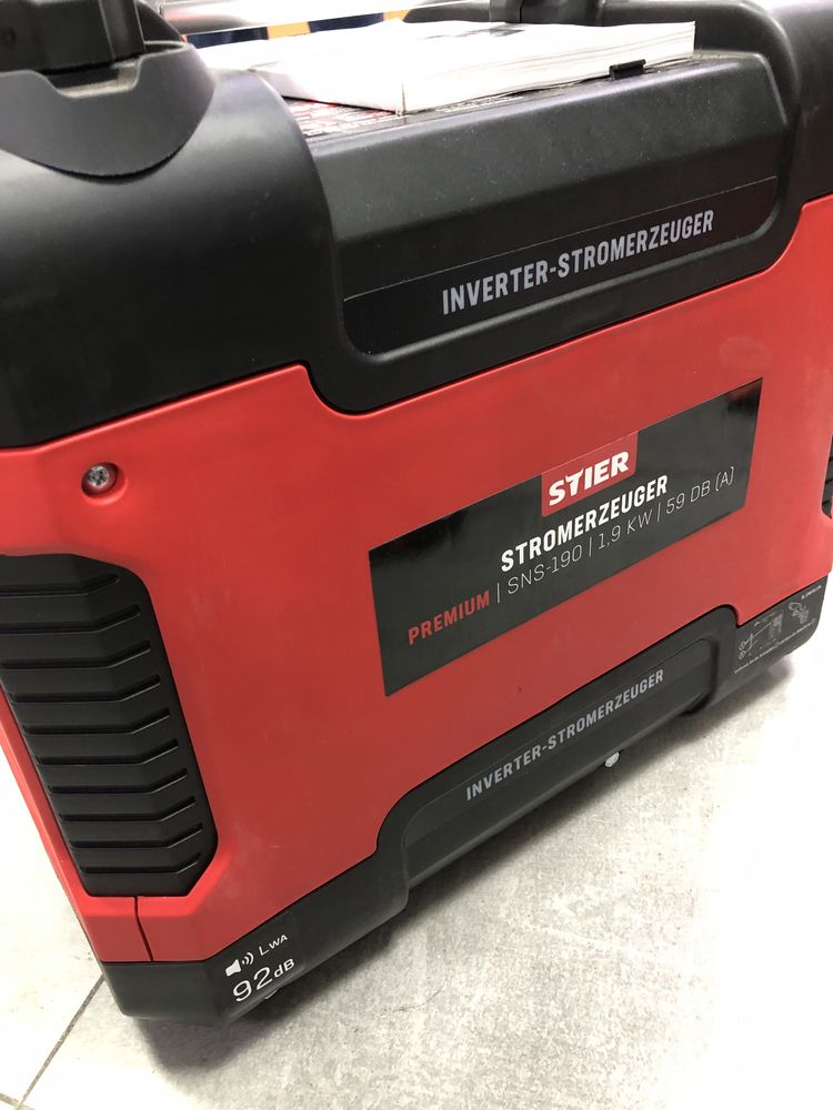 Інверторний генератор Stier SNS-190