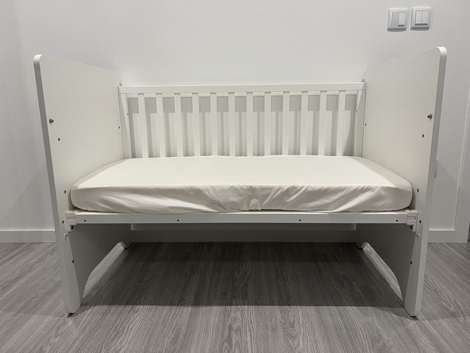 Cama de grades Zippy Branca