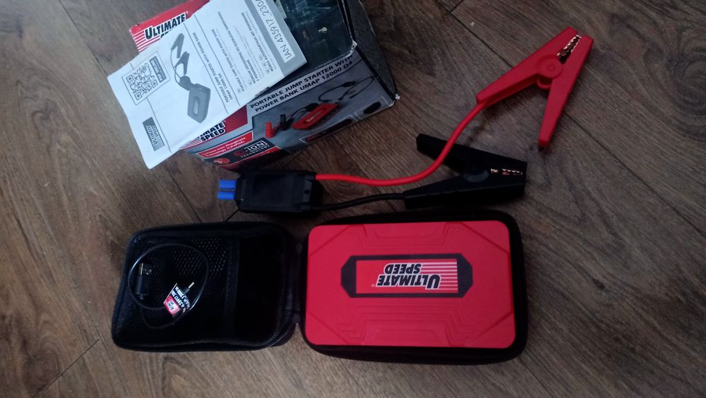 Urządzenie rozruchowe raz uzyte w celu sprawdzenia, booster, powerbank