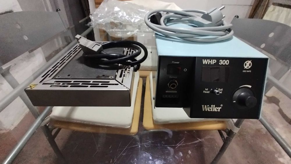 Estação de soldadura + placa de aquecimento WELLER WHP 300
