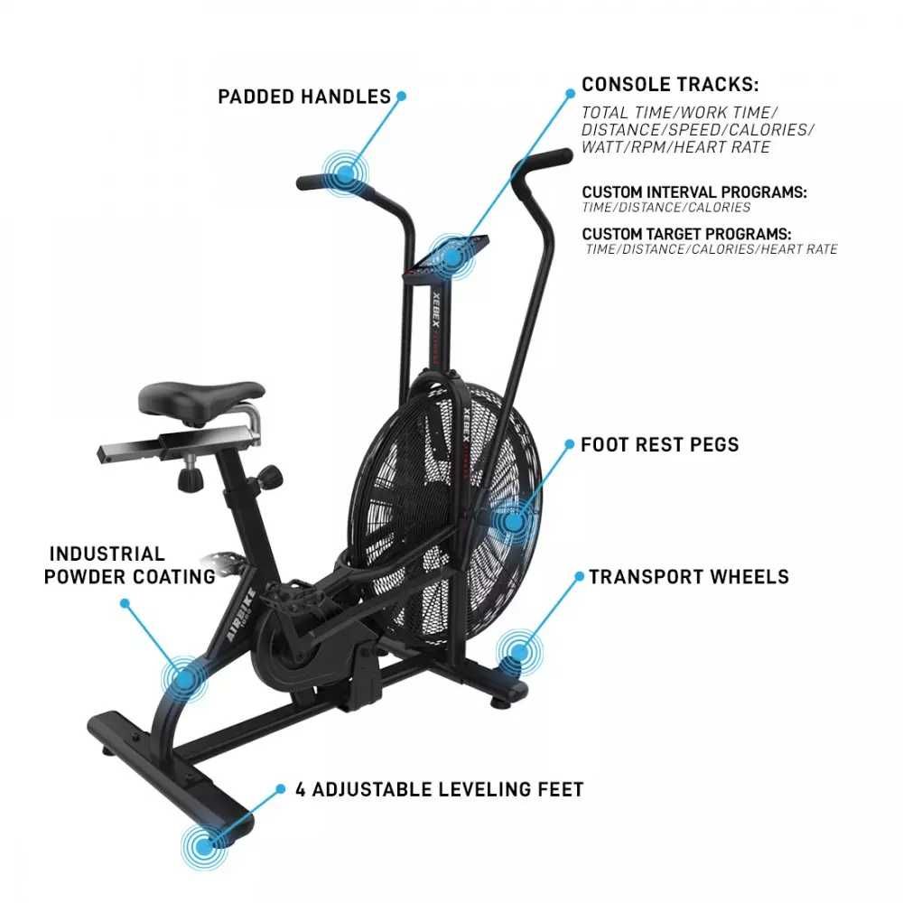 Rower powietrzny XEBEX Air Bike XBX-1000