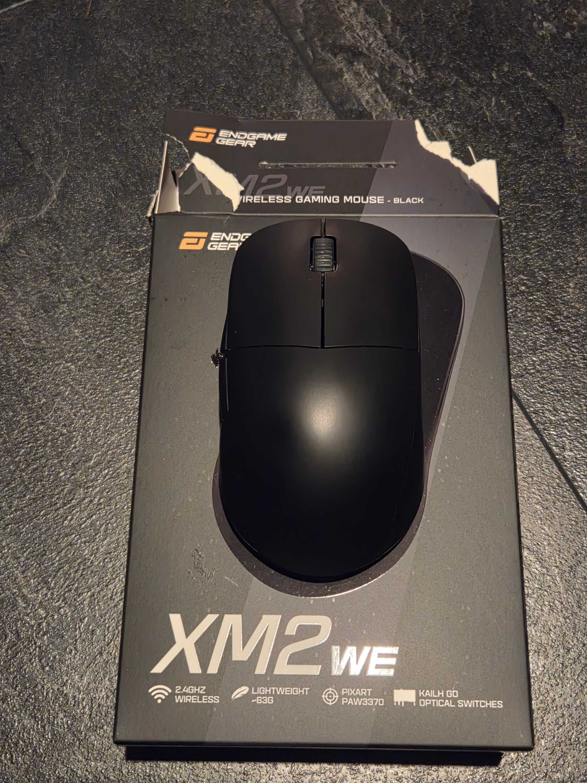 Mysz Endgame xm2we (obsidian skates)