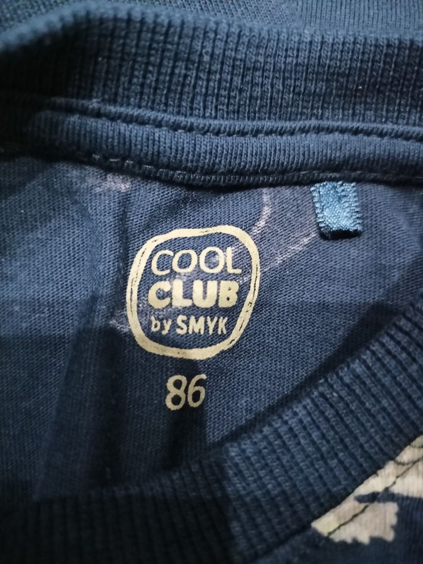 Bluza + koszulka cool club 86 smyk komplet zestaw dresowy
