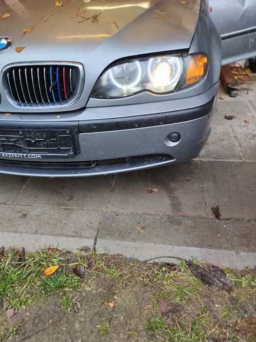 Bmw e46 lift zderzak przedni przód  silbergrau A08/7 tylny tyl tylni