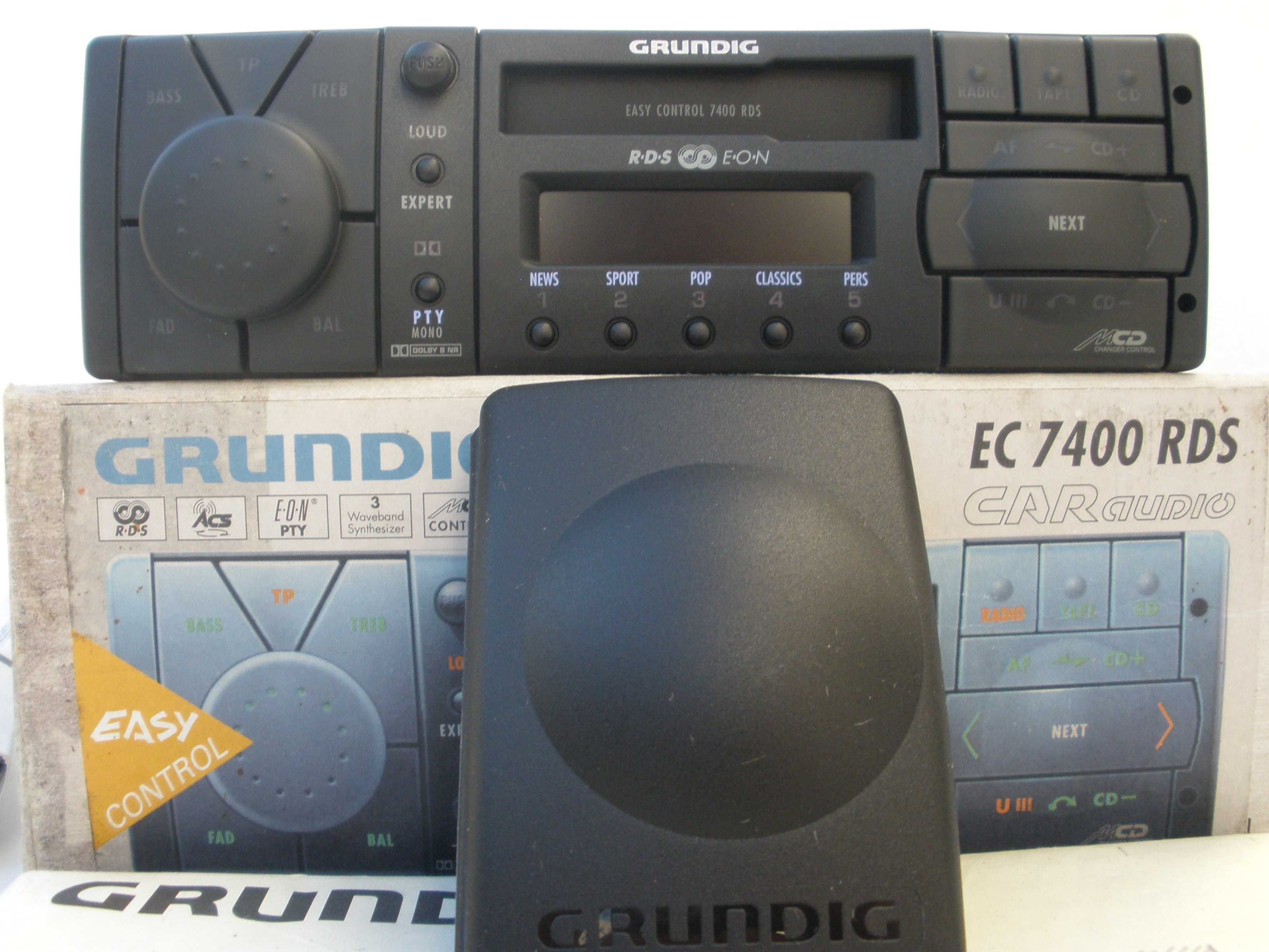 Autorradio Cassetes GRUNDIG EC7400 RDS.