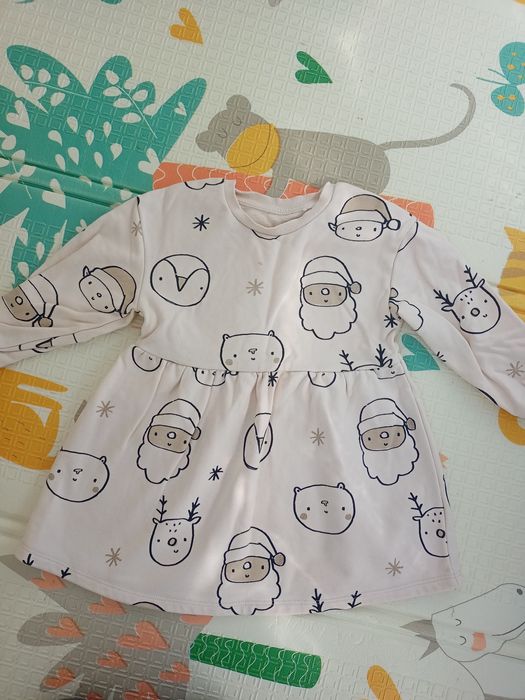 Тепла сукня для дівчинки 92-98 см