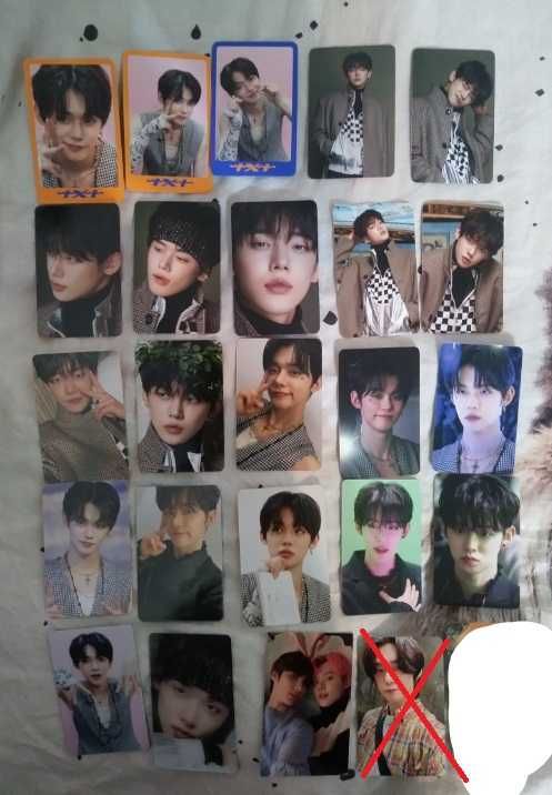 TXT- karta- karty- Yeonjun- Soobin- Taehyun- Beomgyu- Kai-BTS- Omega X