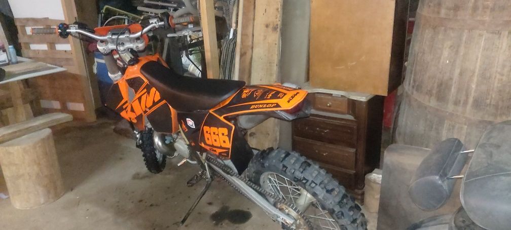 Ktm exc 200 s/matricula