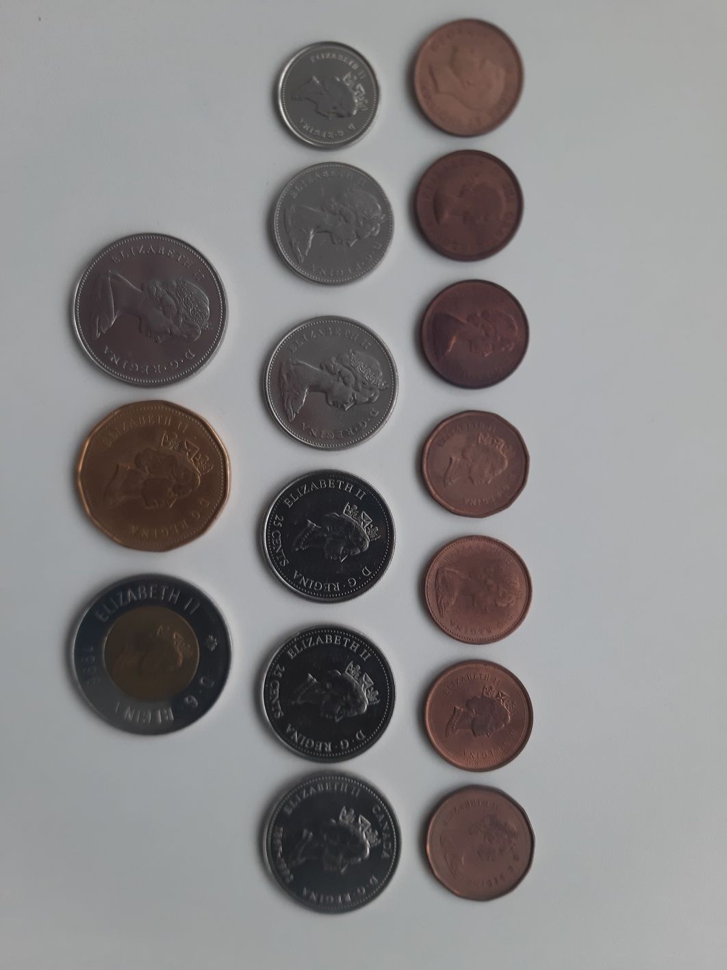 Повний набір монет Штати США 50 шт.1999 - 2008 рр.Набір монет Канади.