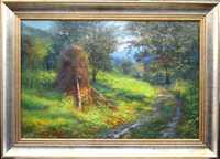 Картина художника В. Метелкин. "Ранок на Буковині"