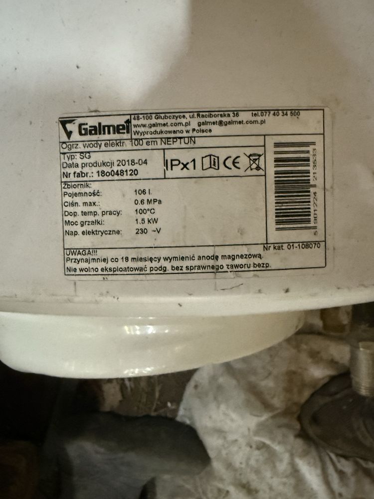 Galmet Ogrzewacz elektryczny