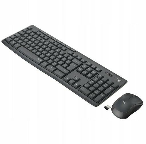 Logitech MK295 Silent Wireless Combo bezprzewodowa klawiatura mysz
