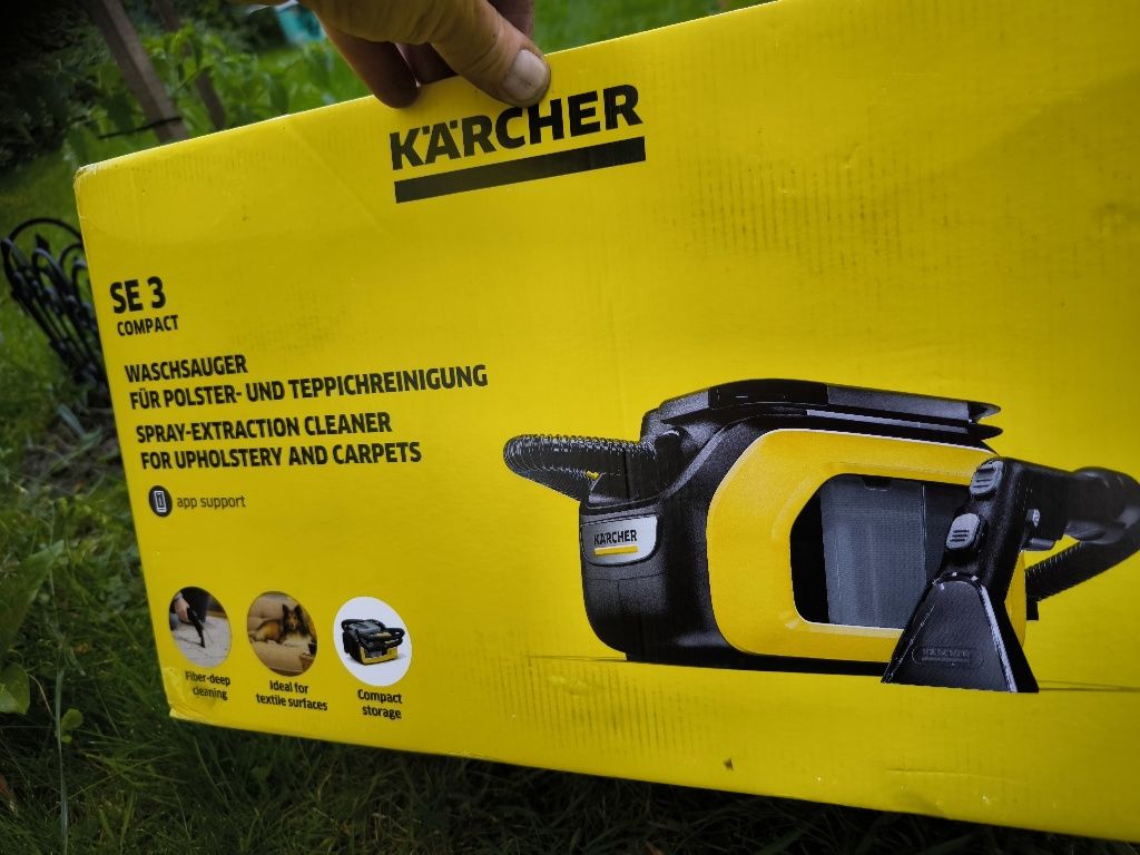 Nowy odkrzacz piorący KARCHER jak puzzi  okazja mniejsza wersja