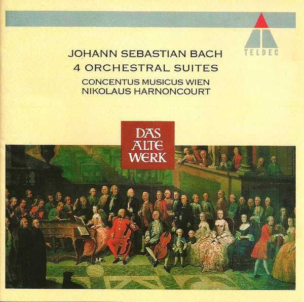 Johann Sebastian Bach  ‎– 4 Orchestral Suites