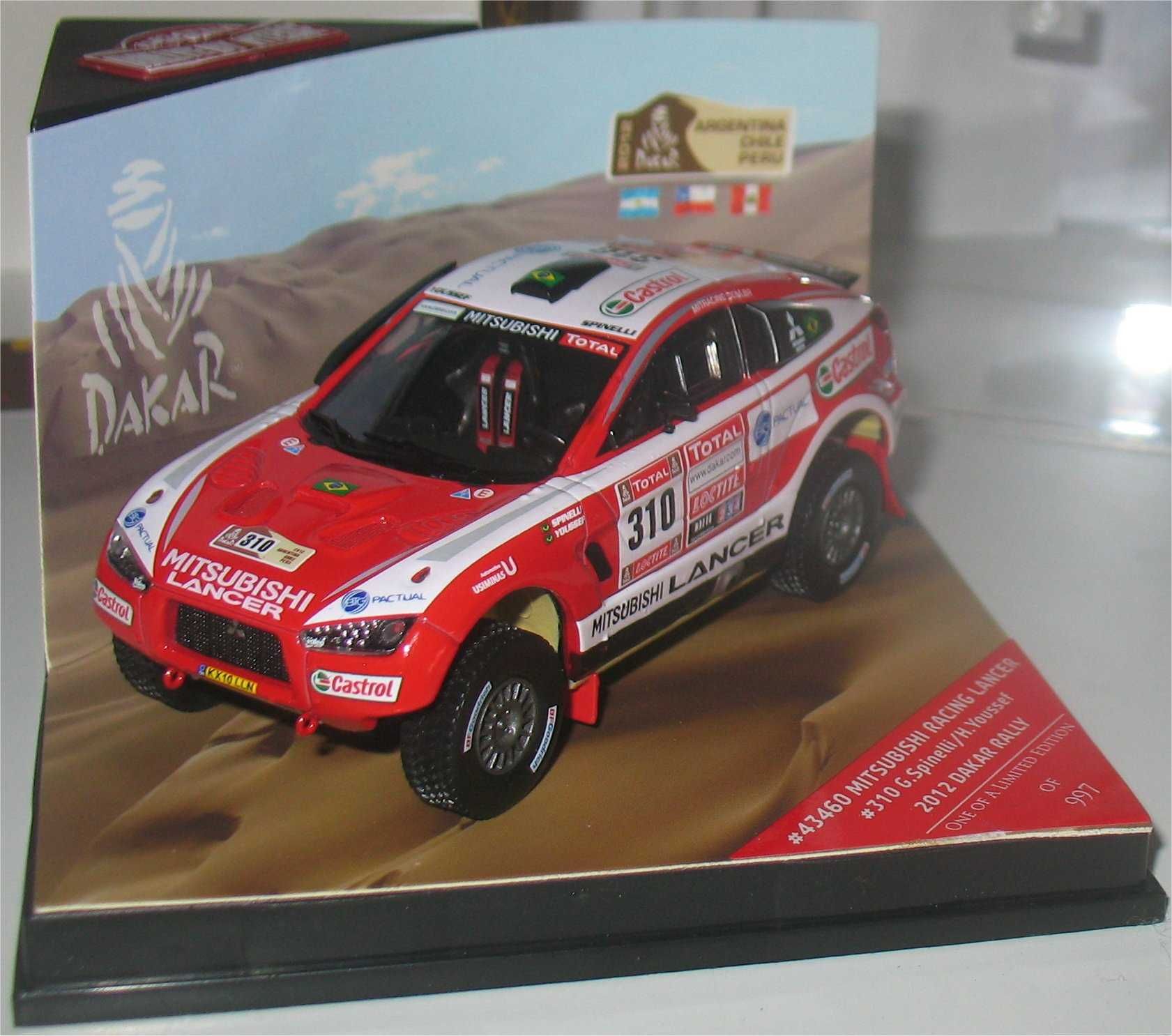 Vitesse/Sunstar - Mitsubishi Racing Lancer - Dakar 2010 - G. Spinelli