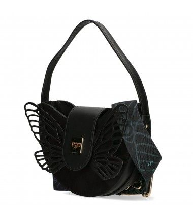 Torebka listonoszka EGO skórzana skrzydełka