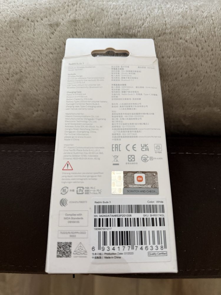 Xiaomi Redmi Buds 3 NOWE