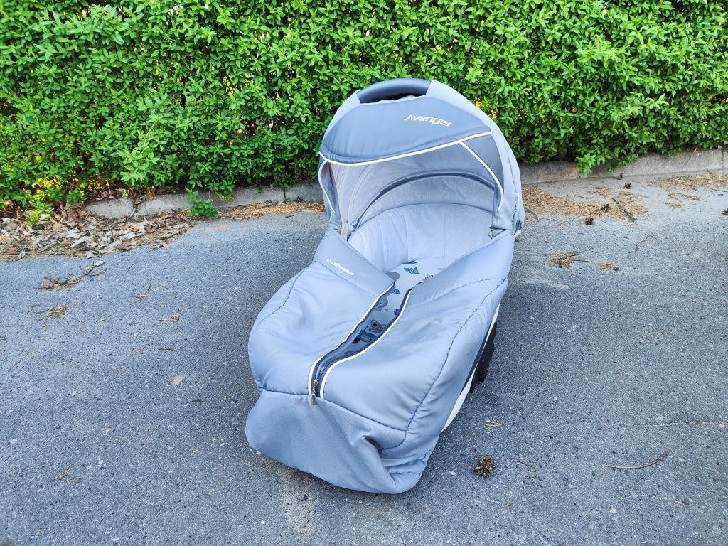 Wózek Avengers Camarelo 3w1 gondola fotelik spacerówka ISOFIX