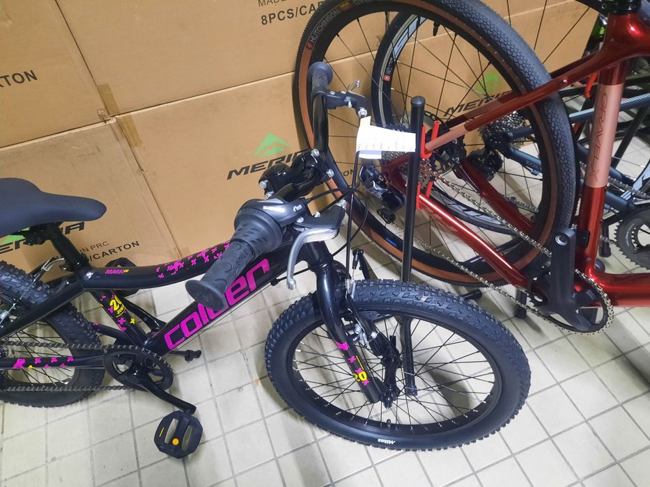 Bicicleta de menina roda 20 nova aluminio