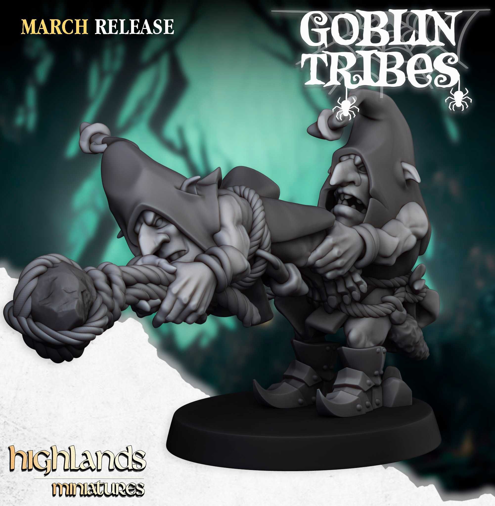Swamp Goblins Stonethrowers - WFB ToW AoS - Highlands x5